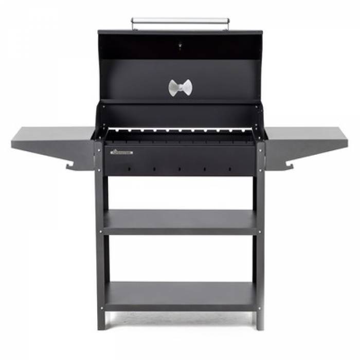 Мангал Family Standart BBQ FSB2000, 133.2×44.1×96.6 см, 2 мм, крышка, боковые полки